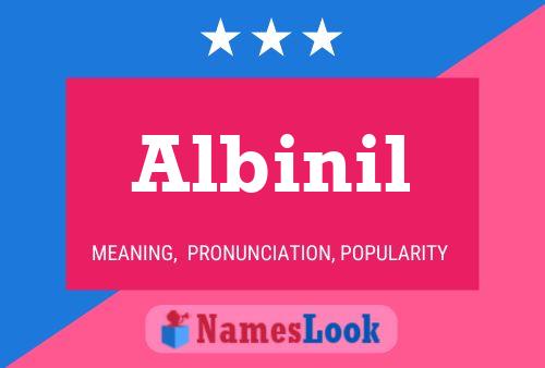 Albinil Namensposter