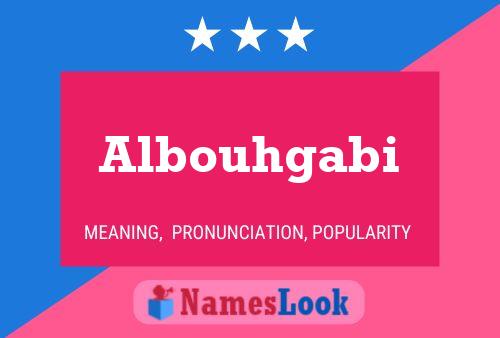 Albouhgabi Namensposter