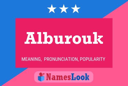 Alburouk Namensposter