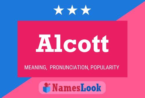 Alcott Namensposter