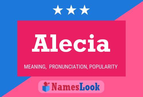 Alecia Namensposter