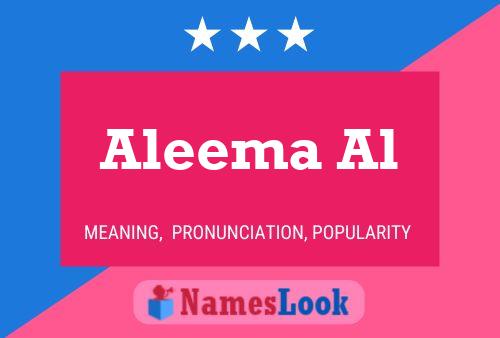 Aleema Al Namensposter