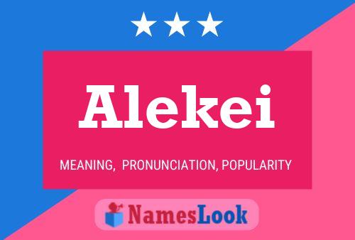 Alekei Namensposter