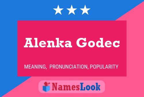 Alenka Godec Namensposter