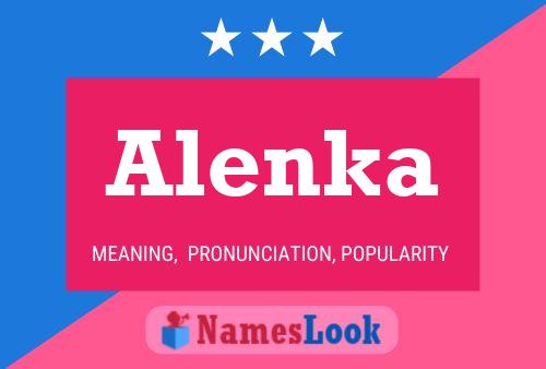 Alenka Namensposter