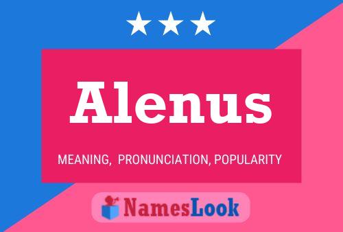 Alenus Namensposter