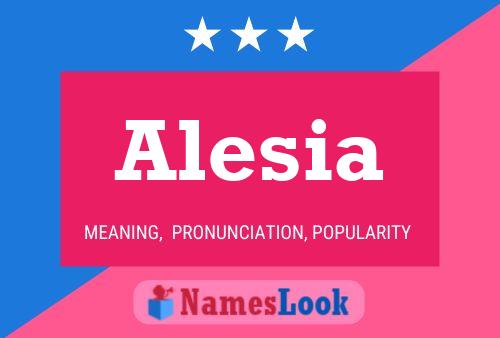 Alesia Namensposter