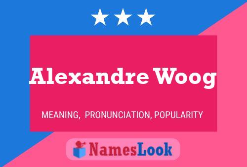 Alexandre Woog Namensposter