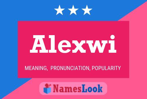 Alexwi Namensposter