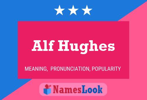 Alf Hughes Namensposter