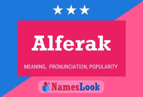 Alferak Namensposter