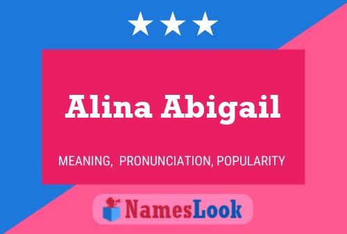 Alina Abigail Namensposter