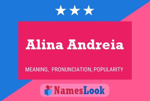 Alina Andreia Namensposter