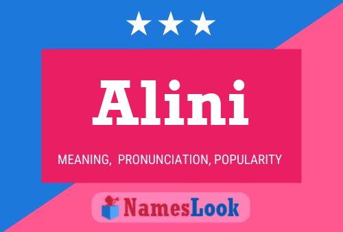 Alini Namensposter