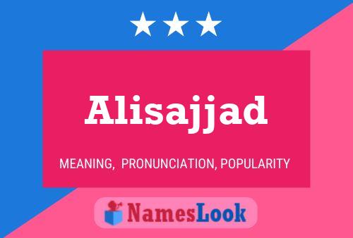 Alisajjad Namensposter