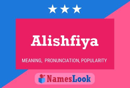 Alishfiya Namensposter