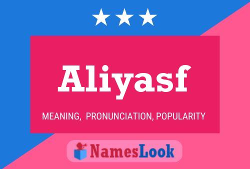 Aliyasf Namensposter