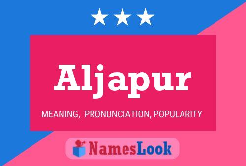 Aljapur Namensposter