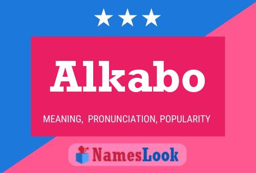 Alkabo Namensposter