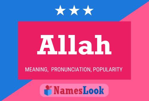 Allah Namensposter