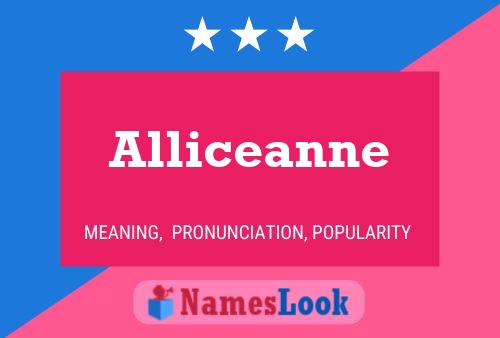 Alliceanne Namensposter