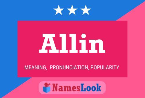 Allin Namensposter