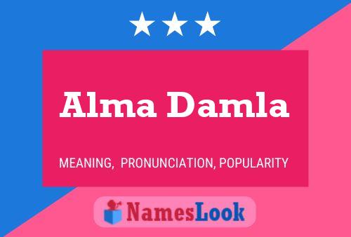 Alma Damla Namensposter