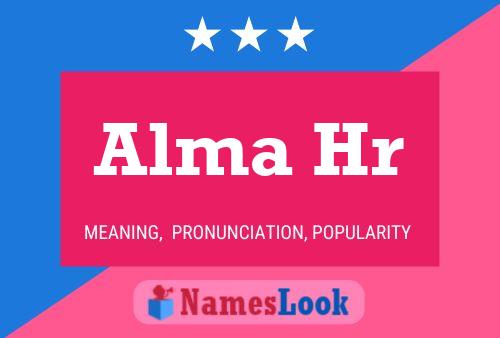 Alma Hr Namensposter