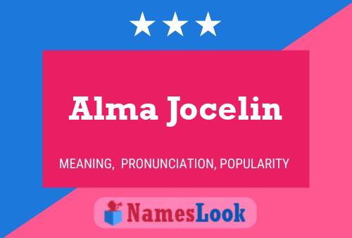 Alma Jocelin Namensposter