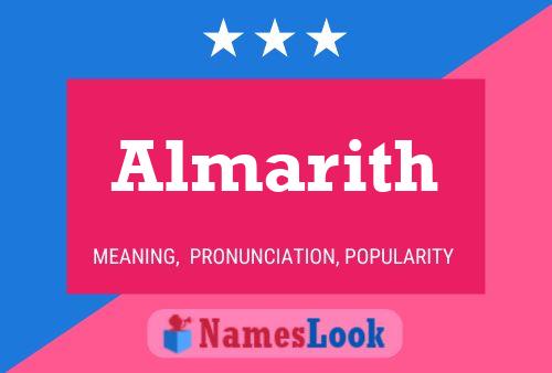 Almarith Namensposter