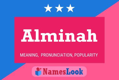 Alminah Namensposter