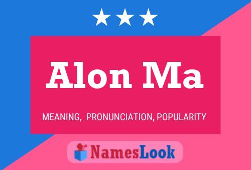 Alon Ma Namensposter