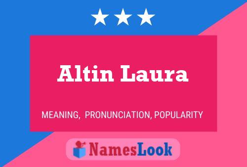 Altin Laura Namensposter