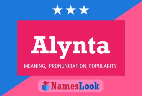 Alynta Namensposter