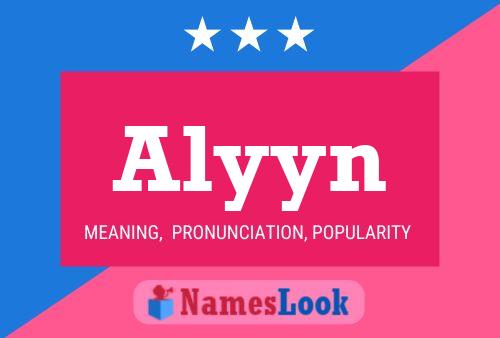 Alyyn Namensposter