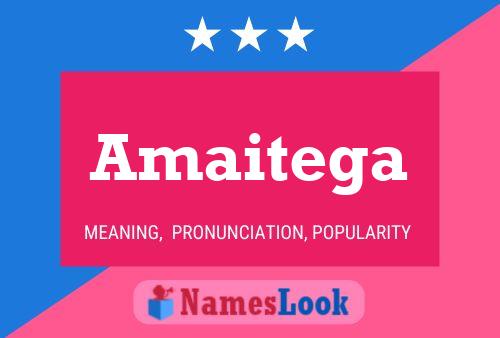 Amaitega Namensposter