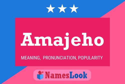 Amajeho Namensposter