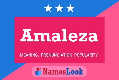 Amaleza Namensposter