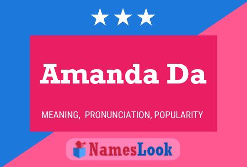 Amanda Da Namensposter