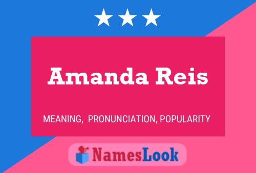 Amanda Reis Namensposter