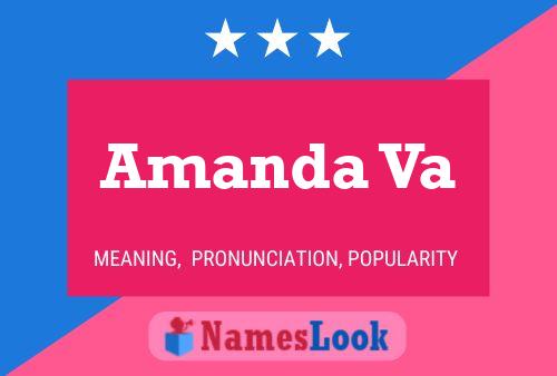 Amanda Va Namensposter