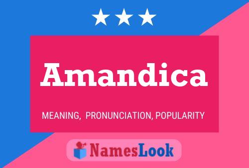 Amandica Namensposter