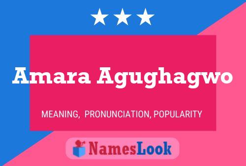 Amara Agughagwo Namensposter