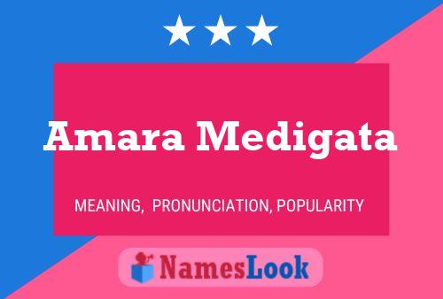 Amara Medigata Namensposter