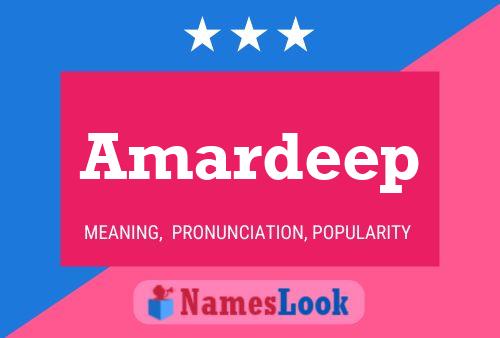 Amardeep Namensposter