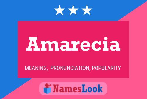 Amarecia Namensposter