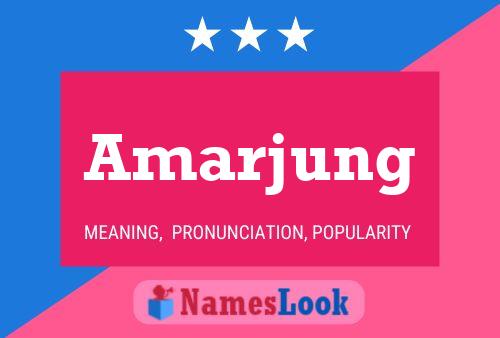 Amarjung Namensposter