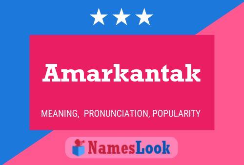 Amarkantak Namensposter