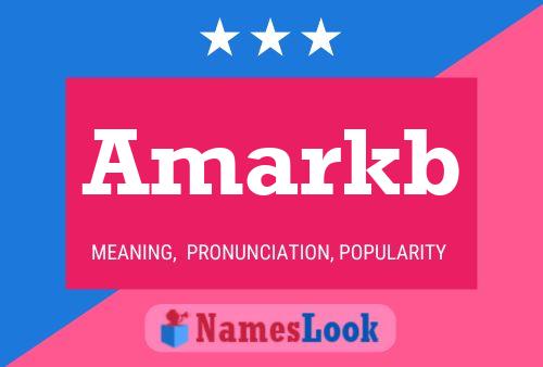 Amarkb Namensposter