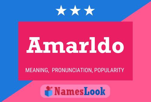 Amarldo Namensposter